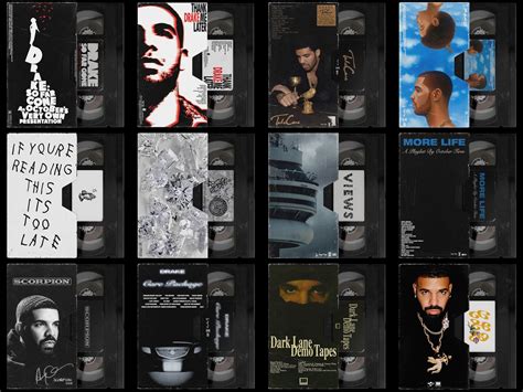 all of drake's albums in order